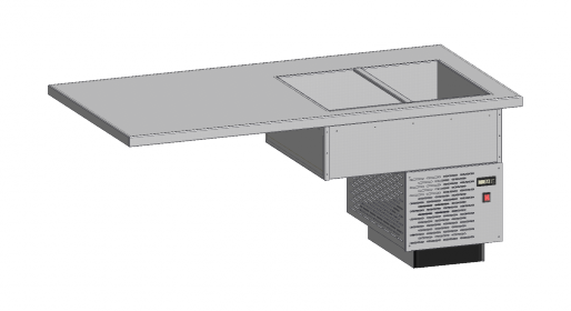 KCHSVV - Staticky chladící vana vevařená