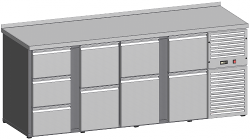 KCH2N - 2ABC Chladící stůl nápojový