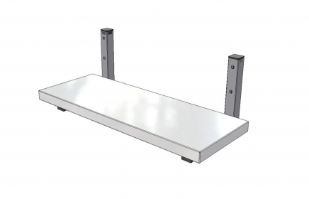 KPOZN - Nástěnná police se zvýšenou nosností