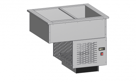 KCHSVZ2 - Staticky chladící vana vkládaná