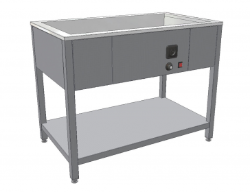 KSVOH LS - Výdejní stůl s ohřevem vanový