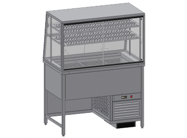 KCHVV + KNVS (KNVO) - ventilovaná vana s nástavbou