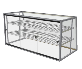 KNVO - Nádstavbová vitrína obslužná