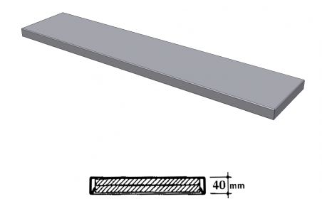 KPDZ - parcovní deska - parapet