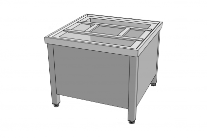 KSSVV 1 - Výlevka s rámem