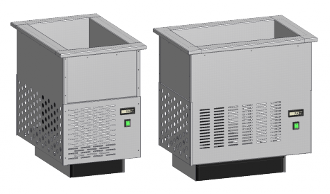 KCHSVZ1 - Staticky chladící vana vkládaná