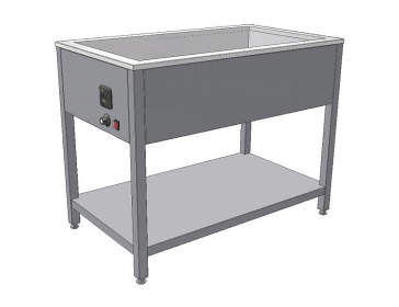 KSVOH S - Výdejní stůl s ohřevem vanový