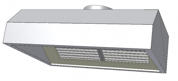 KDZH - Nástěnná digestoř